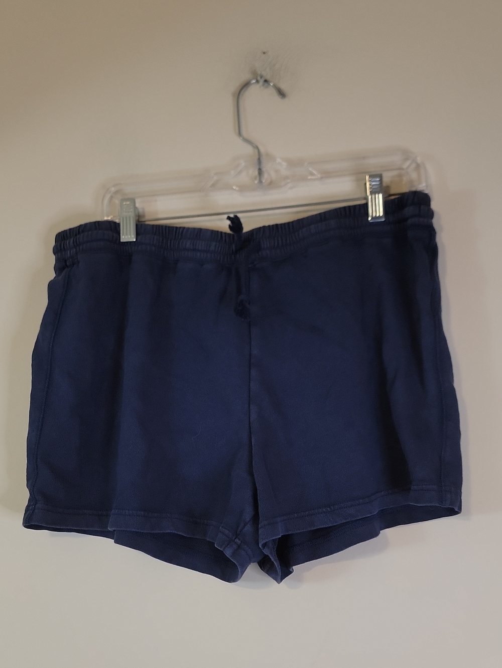J. Crew Navy Elastic Drawstring Athletic Shorts